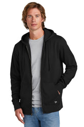 New Era® Comeback Fleece Full-Zip Hoodie - Black - XS